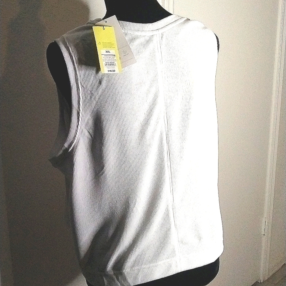 All In‎ Motion Supima Cotton Boxy Fit sleeveless Top XXL - Picture 3 of 4
